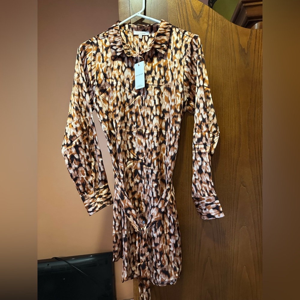 Silk like dress
